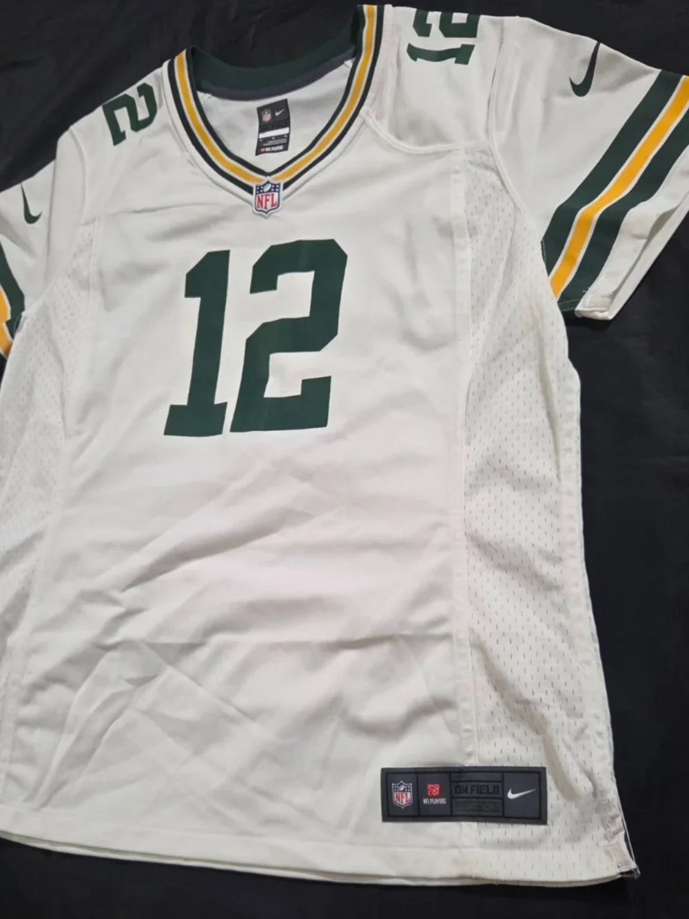 NFL Green Bay Packers Aaron Rodgers Jersey Nike On Field Women's Size XL White